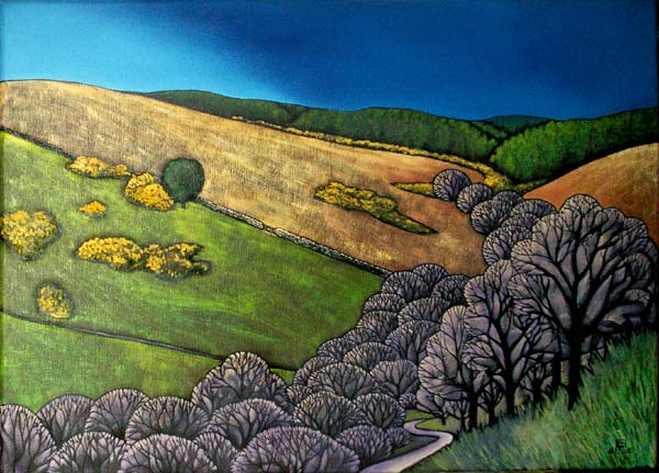 Maybeck. 2012. oil on canvas, 50x70x4cm, £425.